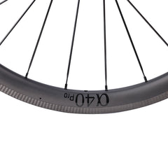 ICAN Alpha 40 rim brake wheels CN spokes