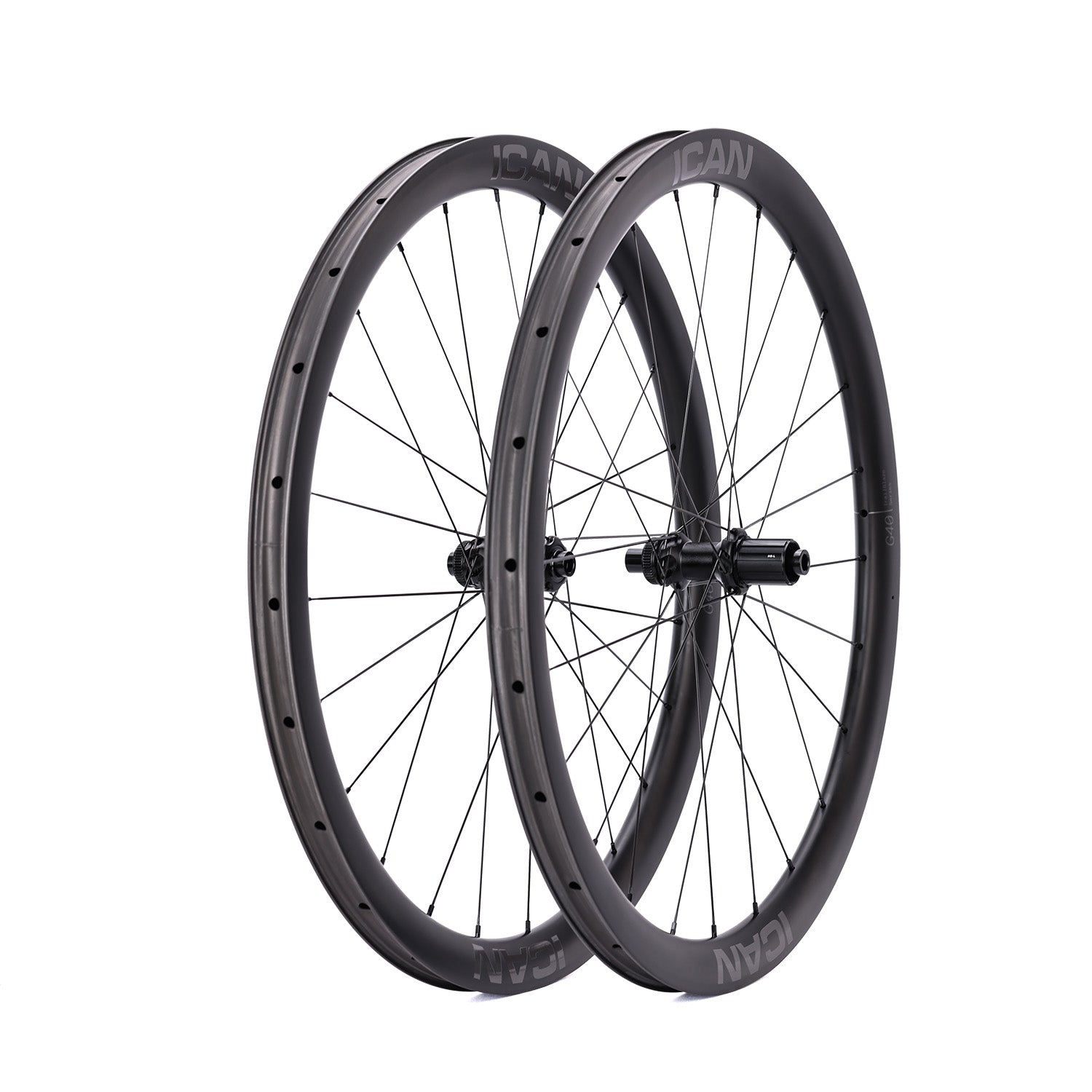ICAN 700C G40 gravel wheels with 36T ratchet system
