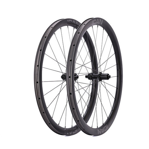 ICAN 700C G40 gravel wheels with 36T ratchet system