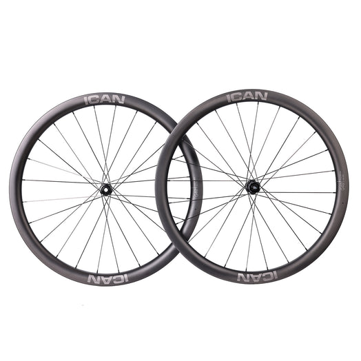 ICAN 700C G40 gravel wheels with 36T ratchet system