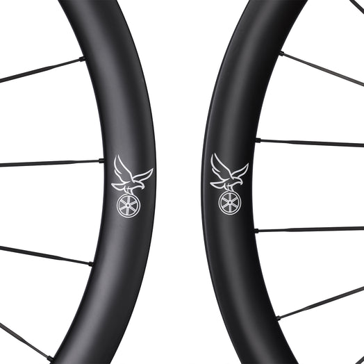 ICAN Aeris 40 disc carbone spoke wheelset 45T ratchet