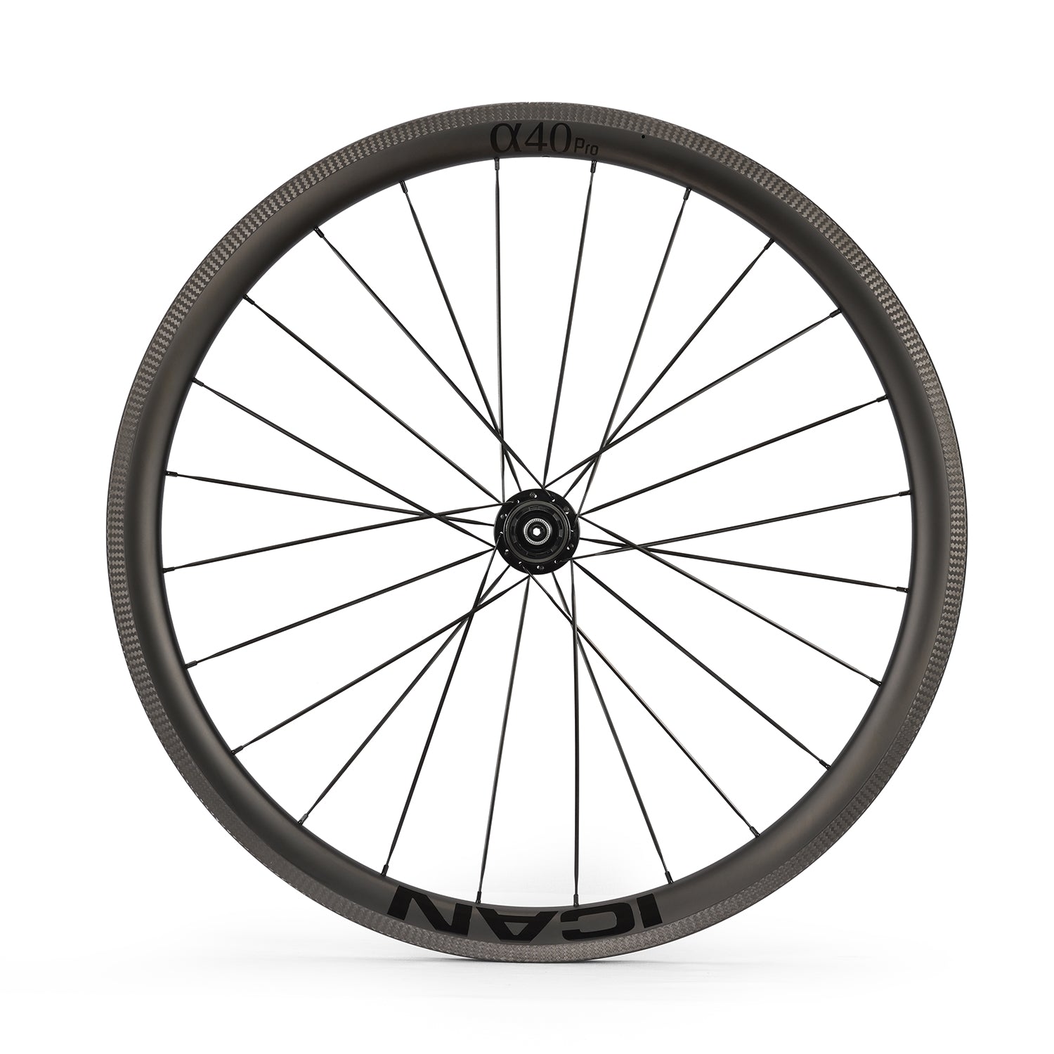 ICAN Alpha 40 pro rim brake carbon wheels R11 hub