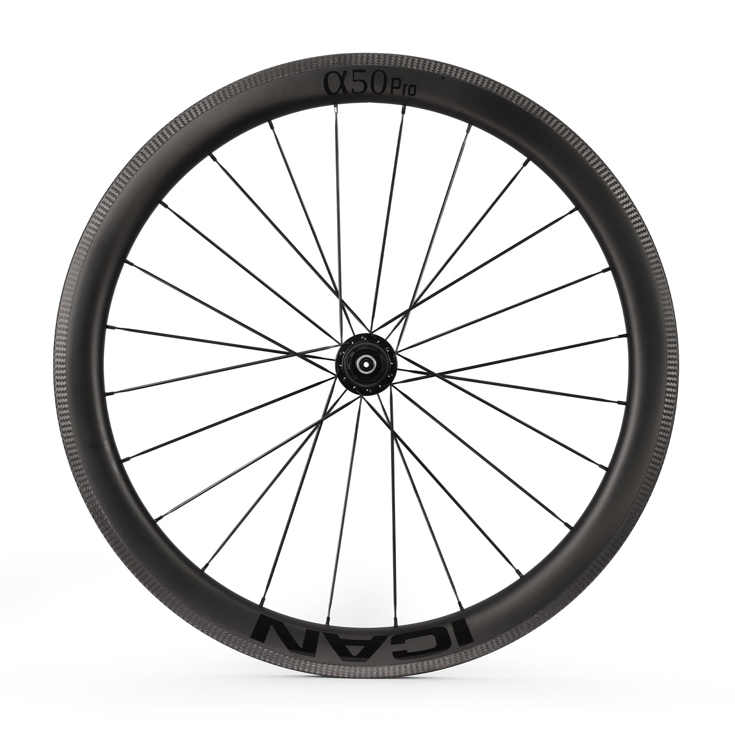 ICAN Alpha 50 pro rim brake carbon wheels R11 hub