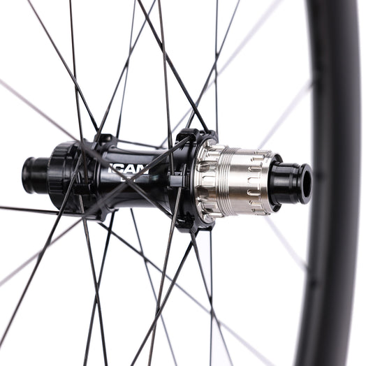 ICAN G27 SL gravel wheels with 45T ratchet system XDR