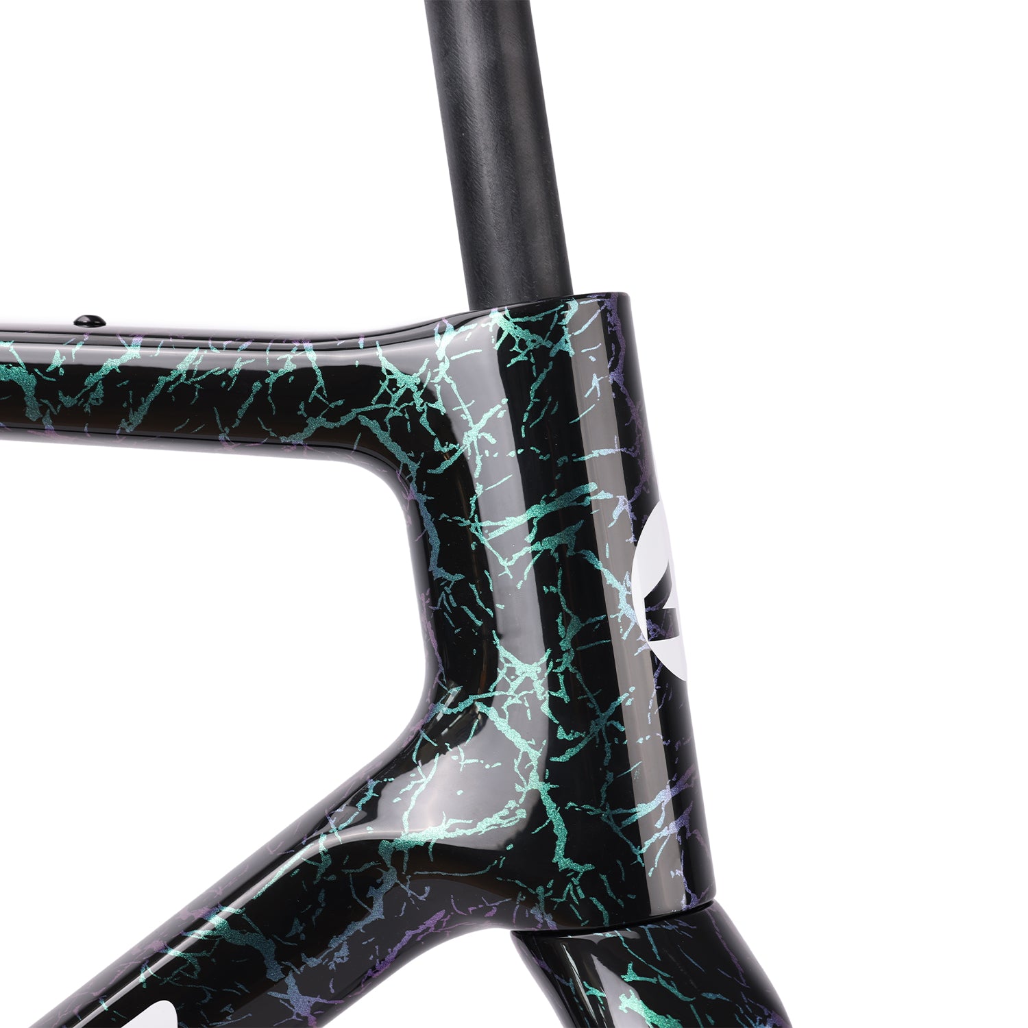 ICAN Graro UCI gravel bike frame without bolts 0mm offset seat post