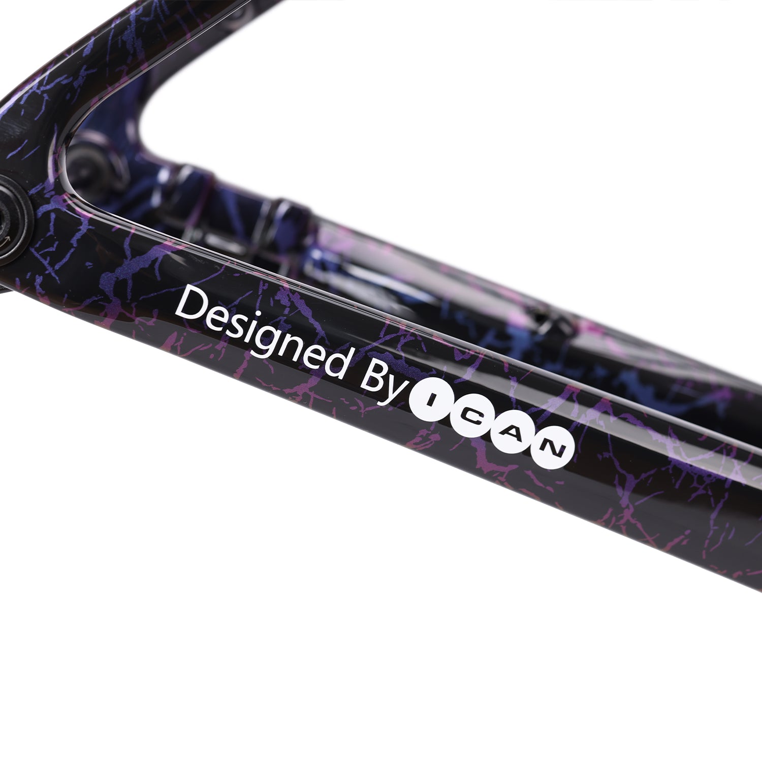 ICAN Graro UCI gravel bike frame without bolts 0mm offset seat post