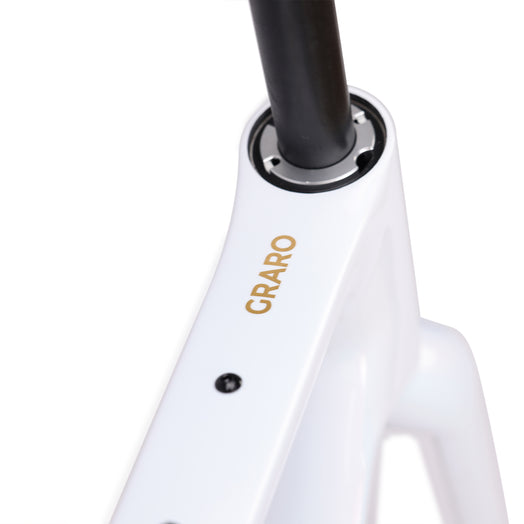 ICAN Graro UCI gravel bike frame without bolts 0mm offset seat post