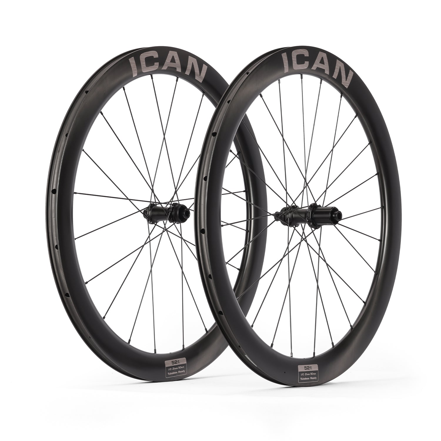 ICAN Pie 38mm disc brake wheelset wid D19 hub