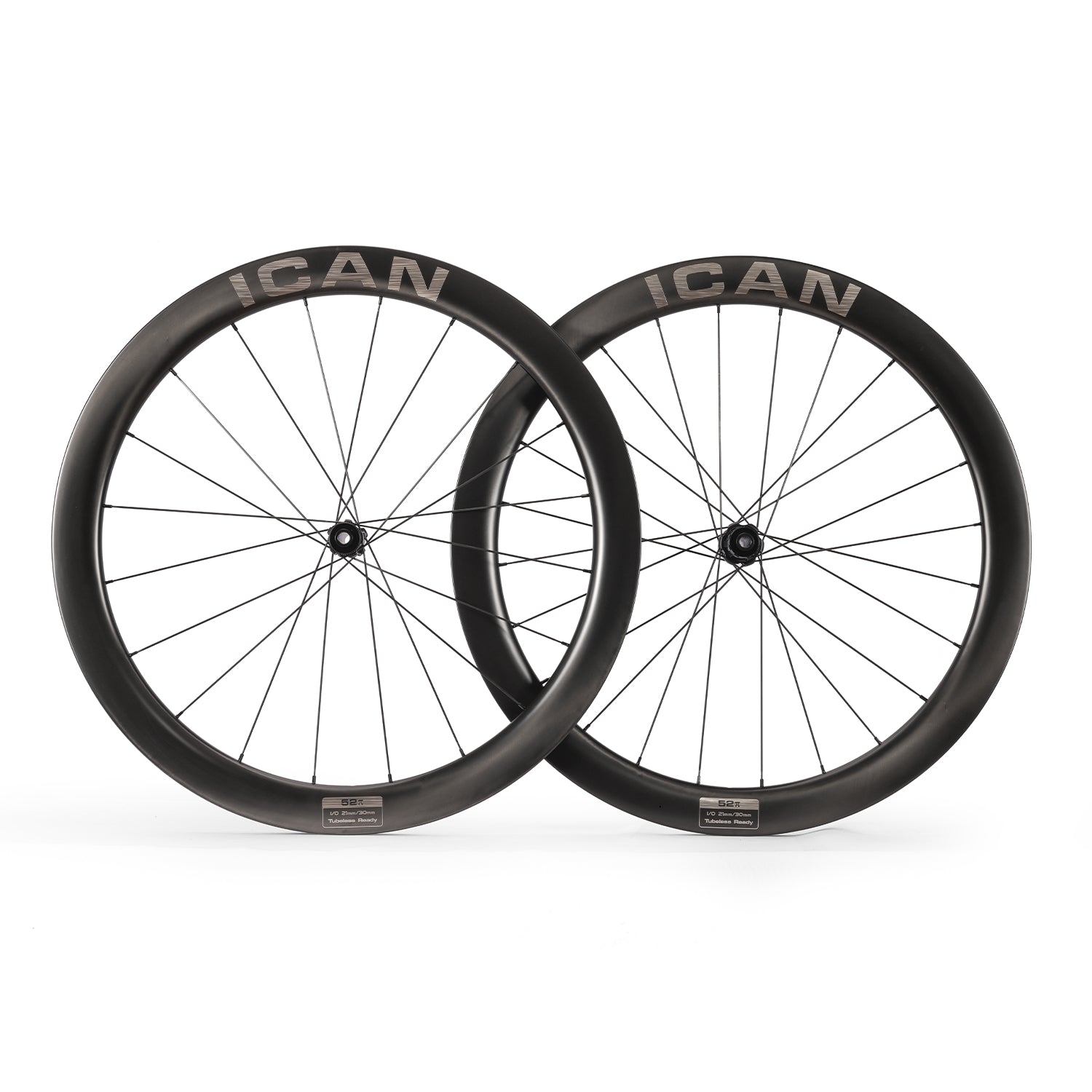 ICAN Pie 52mm disc brake wheelset wid D19 hub