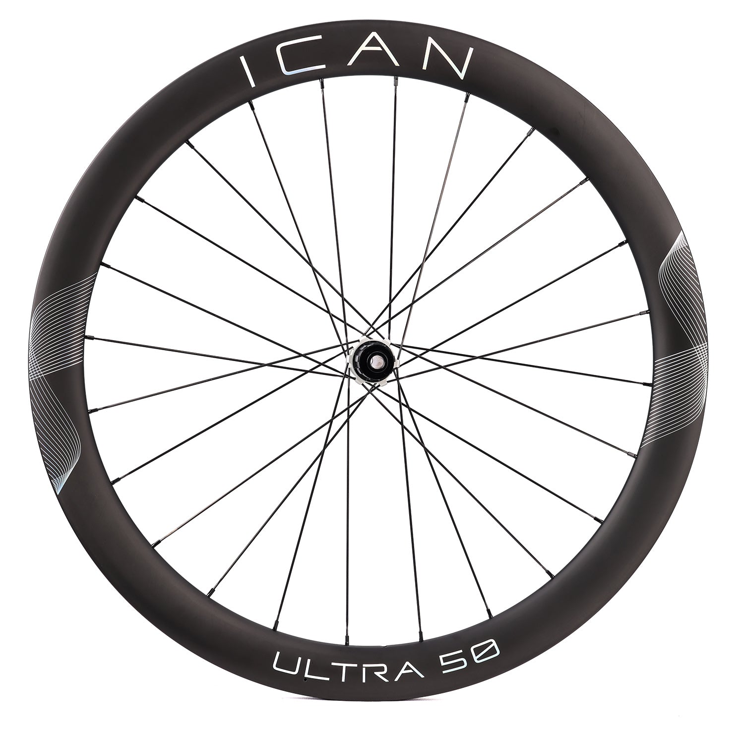 ICAN UTRA 50 disc road bike wheels with ceramic bearings