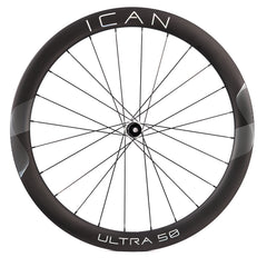 ICAN UTRA 50 disc road bike wheels with ceramic bearings