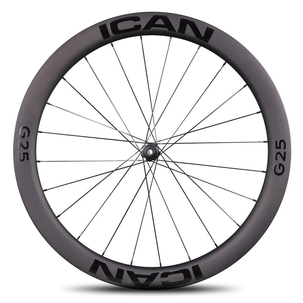 ICAN carbon gravel wheels 700C G25 with DT Swiss hub