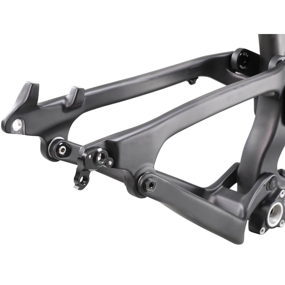 ICAN P9 Full Suspension Carbon MTB frame mountain bike frame Enduro P9 150mm travel