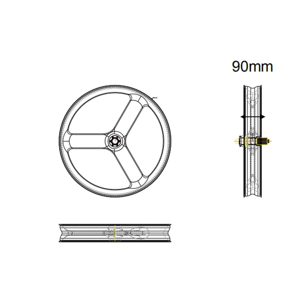 3S Fat Bike Wheel 26er